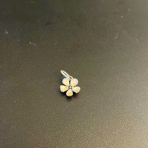 Pandora light pink cherry blossom dangle charm